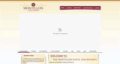 Desktop Screenshot of montillonhotels.com